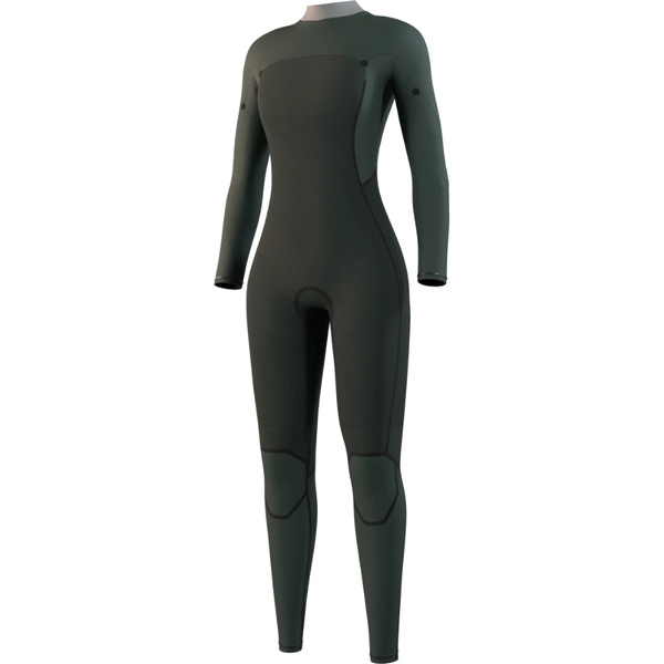 Mystic 5/3mm Chest Zip 2026 Womens Haven Wetsuit 35000.250045 - Black